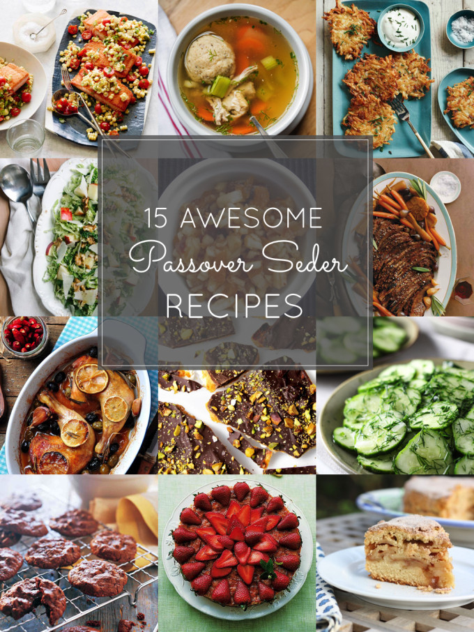 Passover Food Recipes
 15 Favorite Passover Seder Recipes