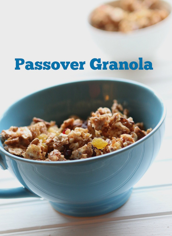 Passover Granola Recipe
 Best Passover Granola