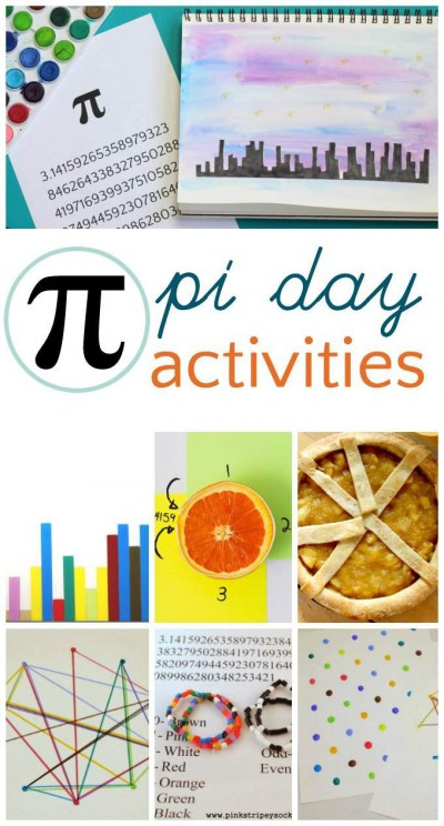 Pi Day 2013 Activities
 Math Art for Kids Pi Skyline