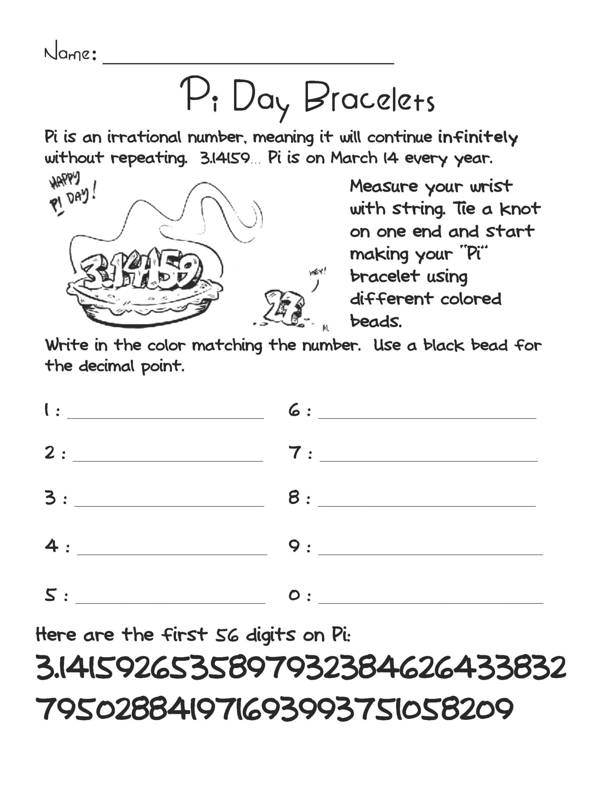 Pi Day Activities For Algebra 1
 Pi Day Fun – mavenofmath