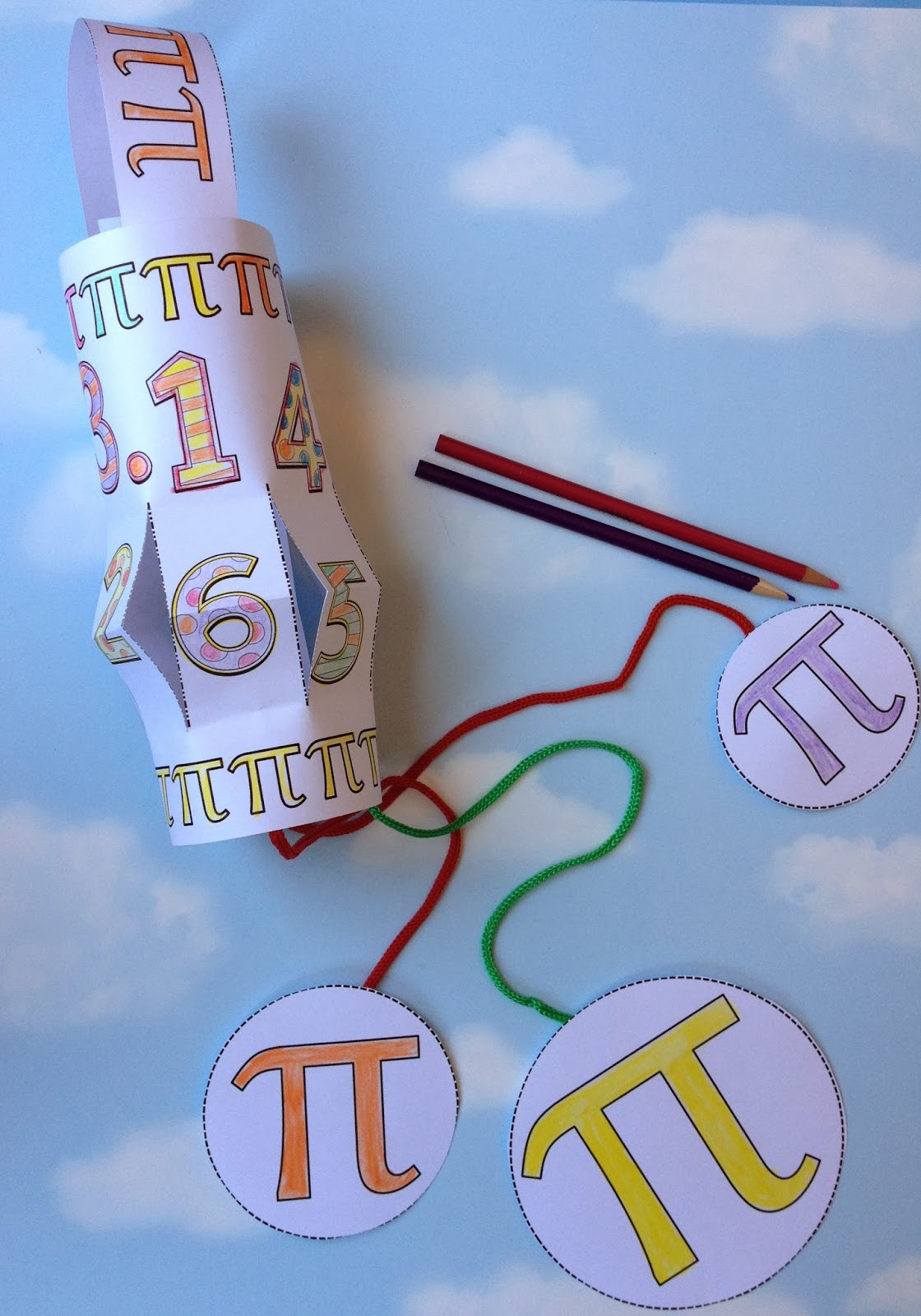 Pi Day Crafts
 Sweet Tea Classroom Pi Day Craft A Math Craft for Pi Day