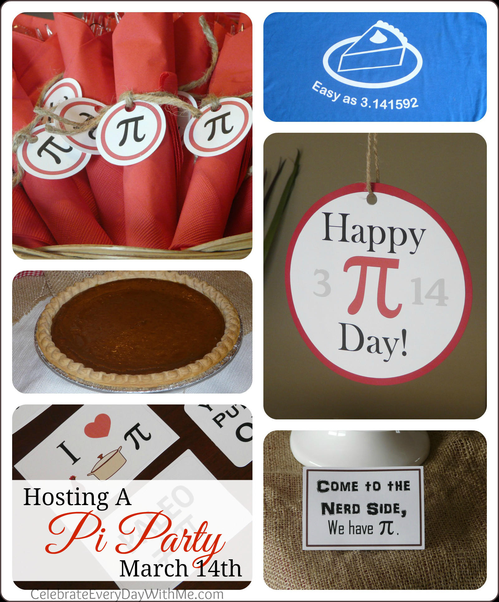 Pi Day Party Activities
 Pi Day Party