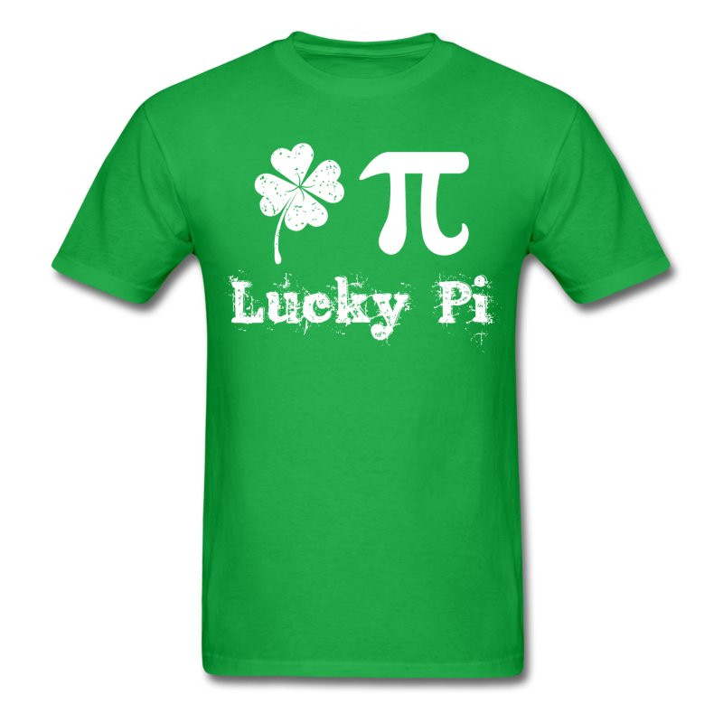 Pi Day T Shirt Ideas
 celebrate st patricks day and pi day T Shirt