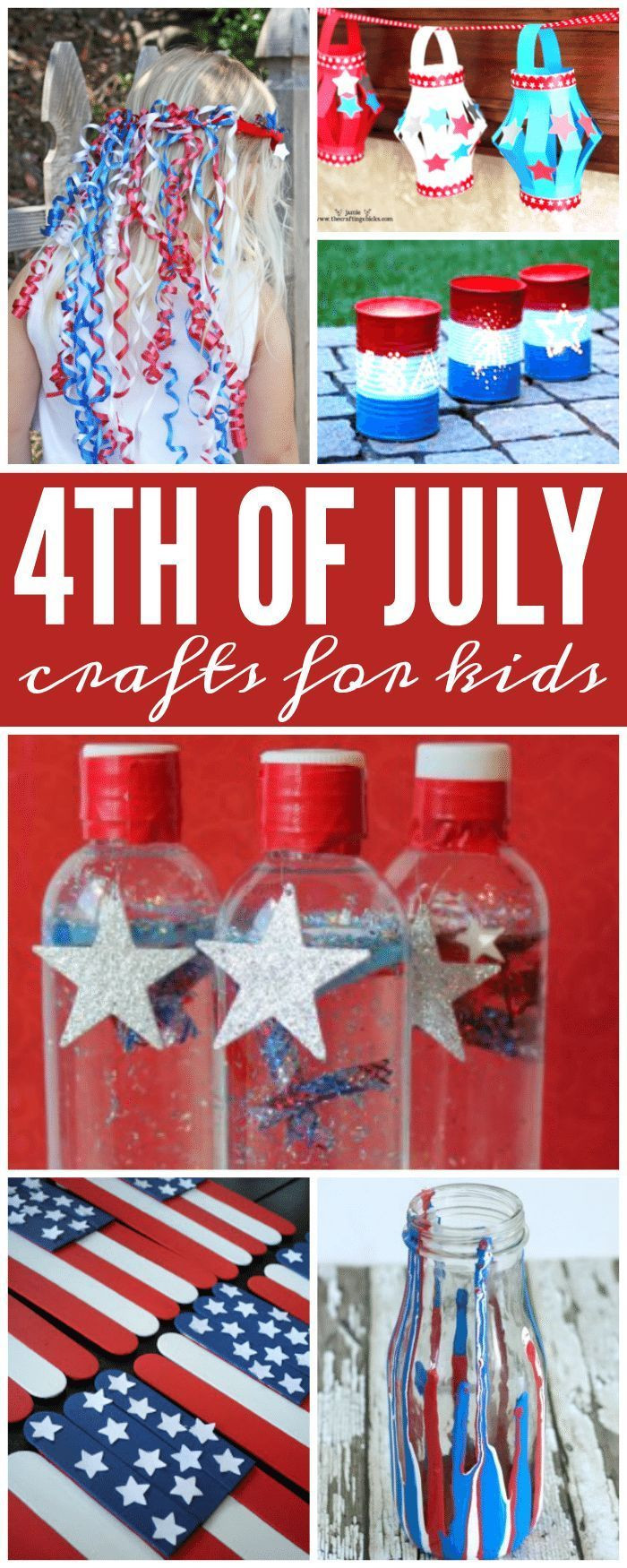 Pinterest 4th Of July Crafts
 Here are some super fun 4th of July Crafts for Kids for