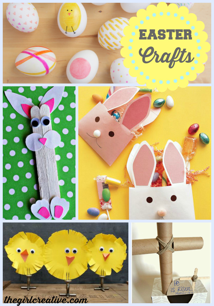 Pinterest Easter Crafts
 Easter Crafts for Kids The Girl Creative