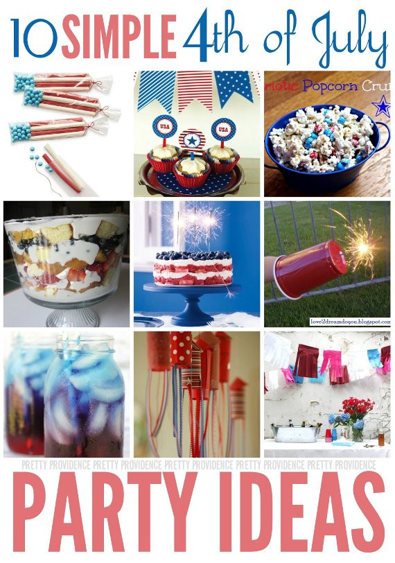 Pinterest Fourth Of July Party
 Fourth of July Party Ideas Pretty Providence