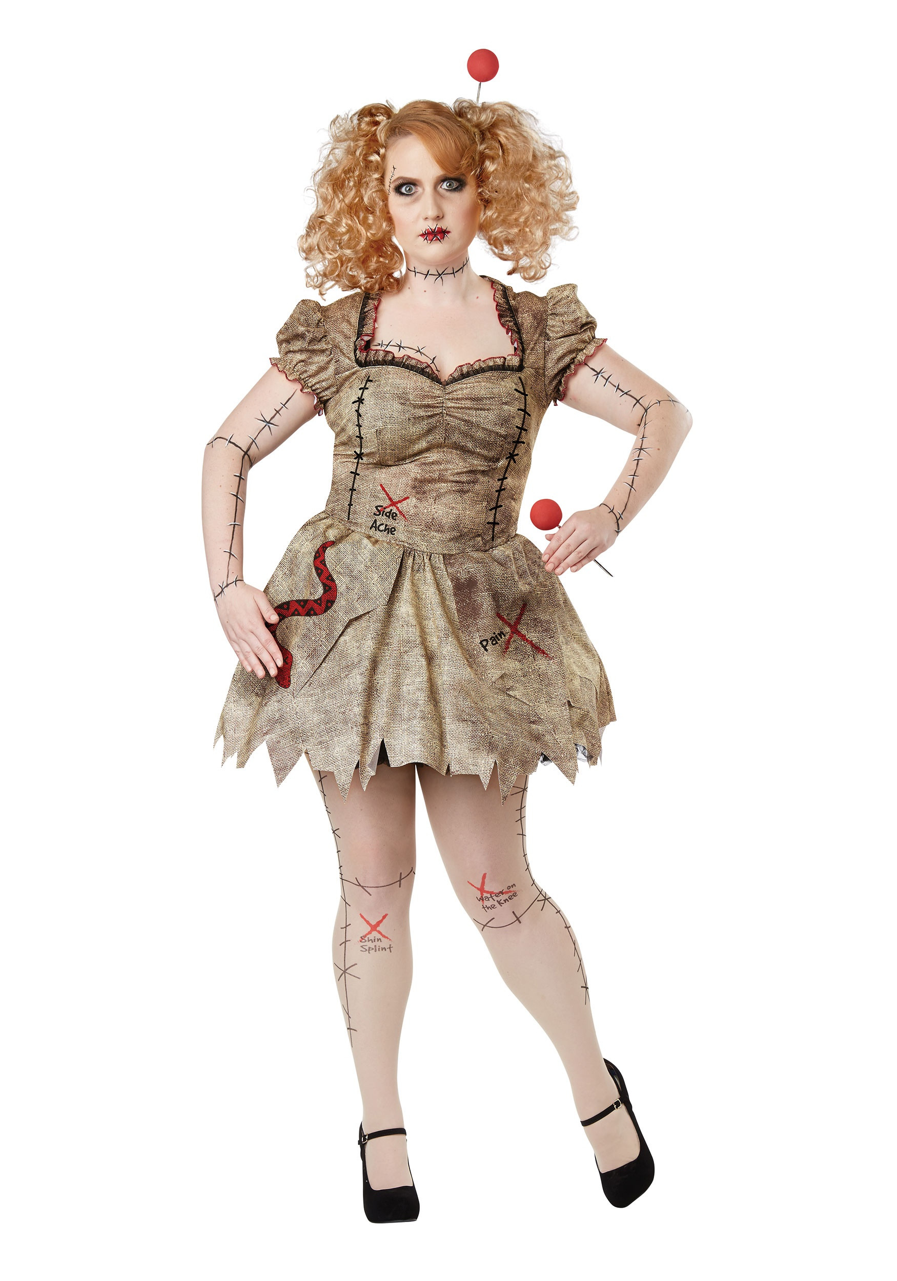 Plus Size Halloween Costume Ideas
 Voodoo Dolly Women s Plus Size Costume