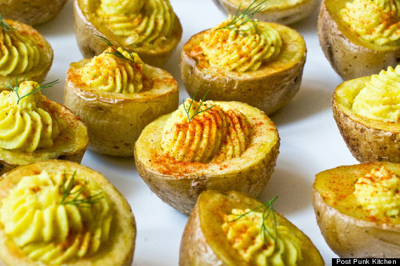 Potato Recipe For Easter
 Deviled Potatoes By Post Punk Kitchen Are A Great Vegan