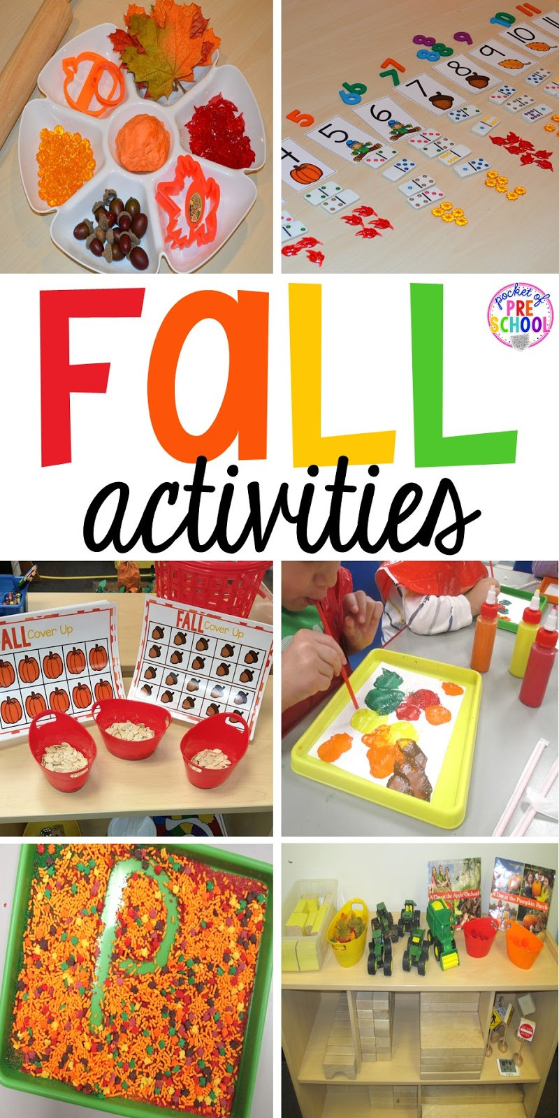 Prek Fall Activities
 Fall Themed Activities for Little Learners Pocket of