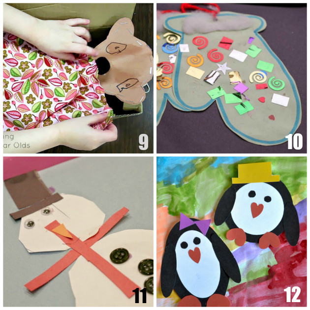 Preschool Winter Crafts
 20 Winter Crafts for Preschoolers