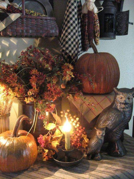 Primitive Fall Decor
 26 best Vintage Halloween images on Pinterest