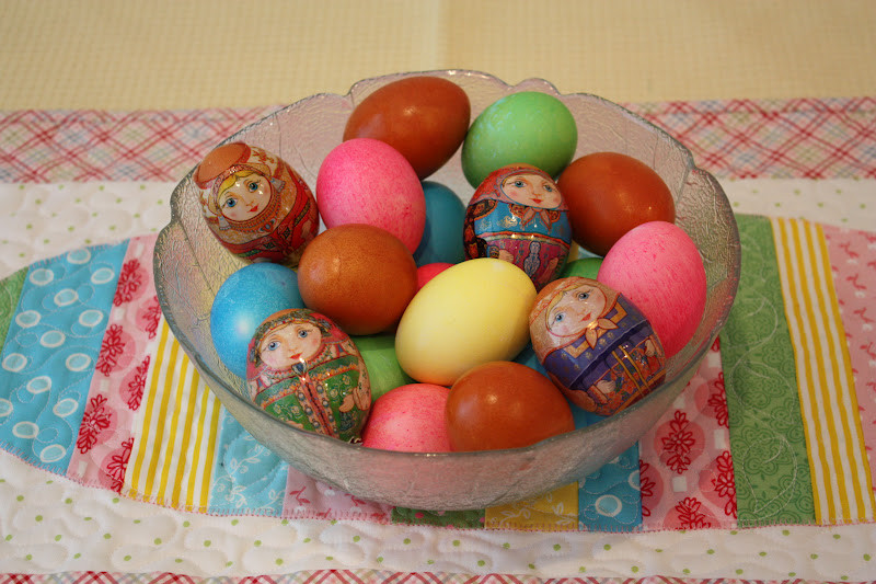 Russian Easter Food
 Russian Moscow April 2012