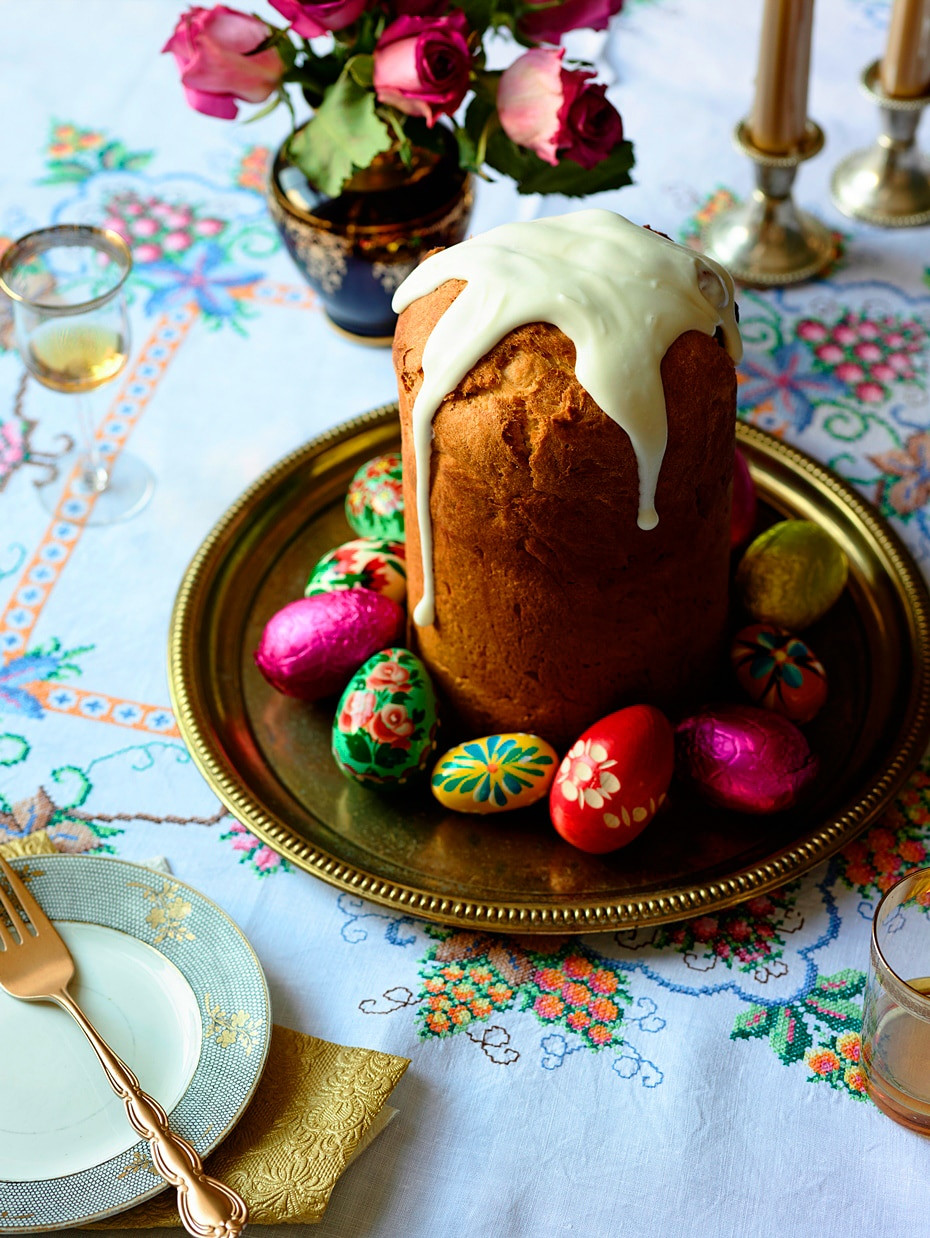 Russian Easter Food
 Easter bread kulich recipe SBS Food