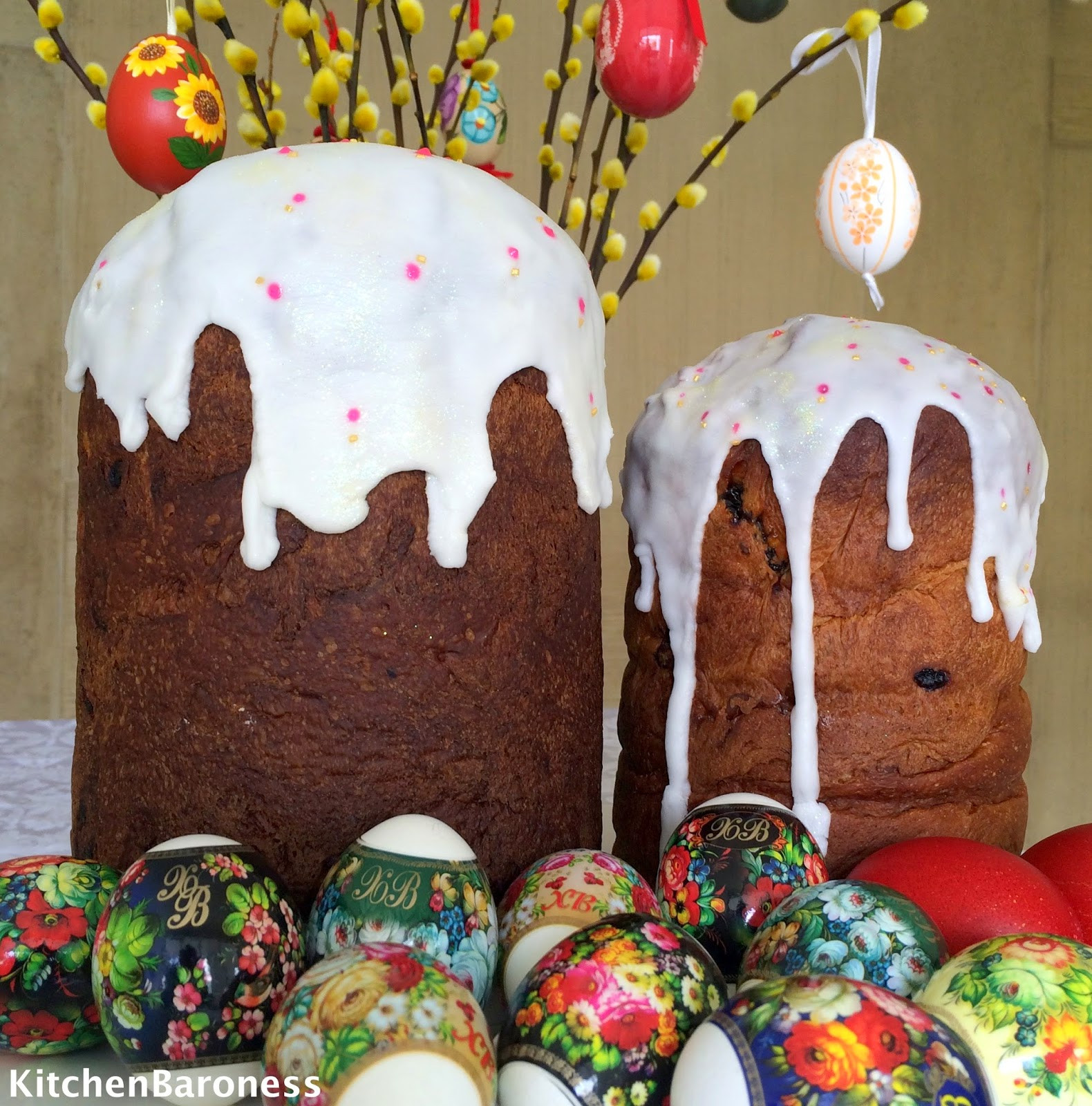 Russian Easter Food
 KitchenBaroness Kulich A Russian Easter Bread Baked By A