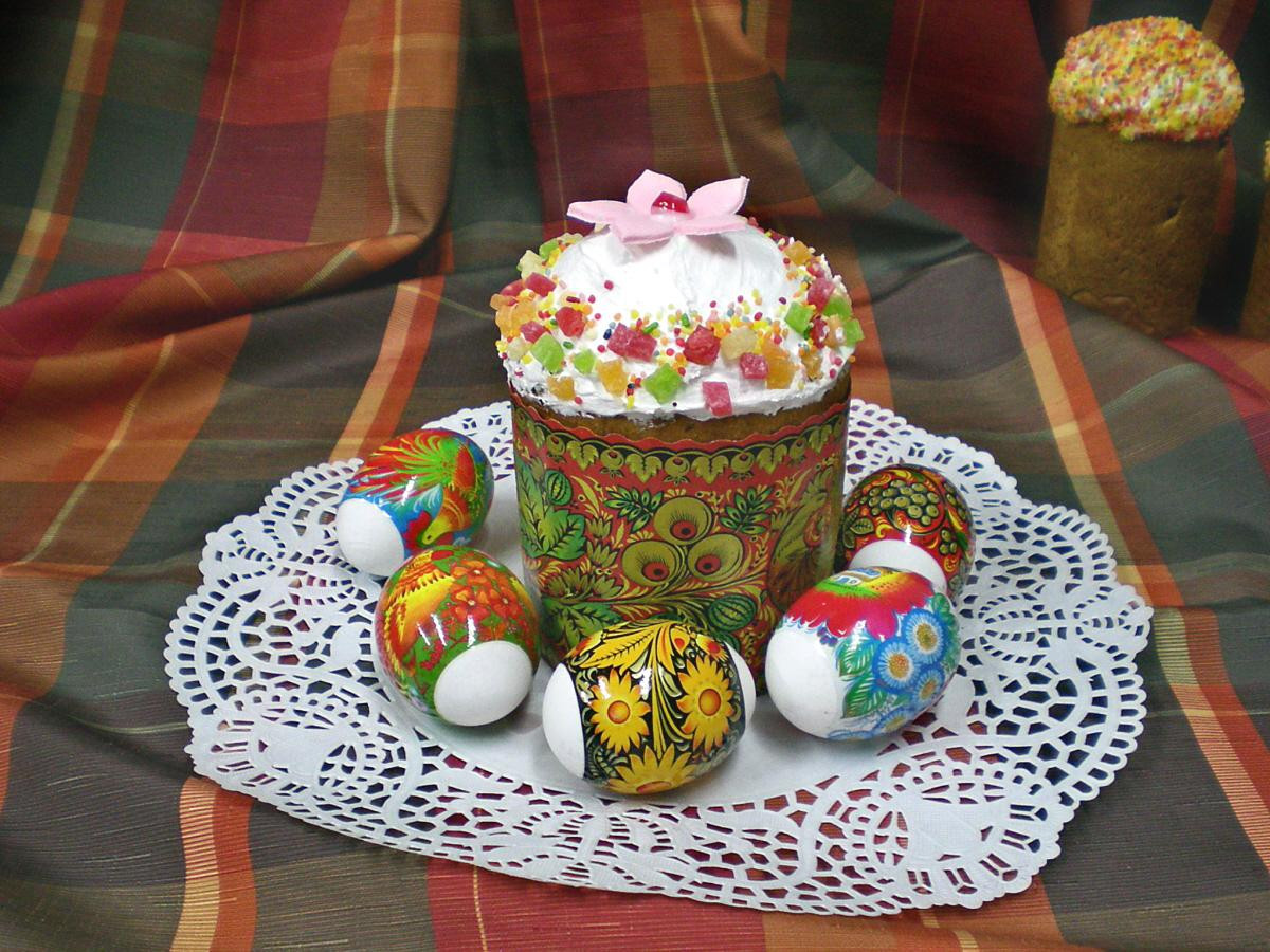 Russian Easter Food
 850 Tonnes of Kulichi and 100 Million Eggs Required for