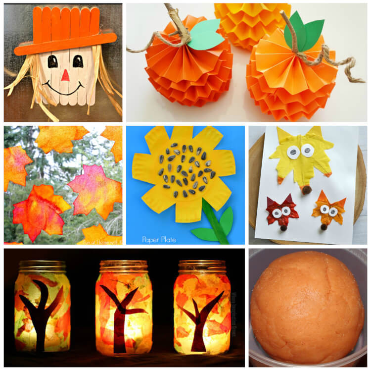Simple Autumn Crafts To Make
 Easy Fall Kids Crafts That Anyone Can Make Happiness is
