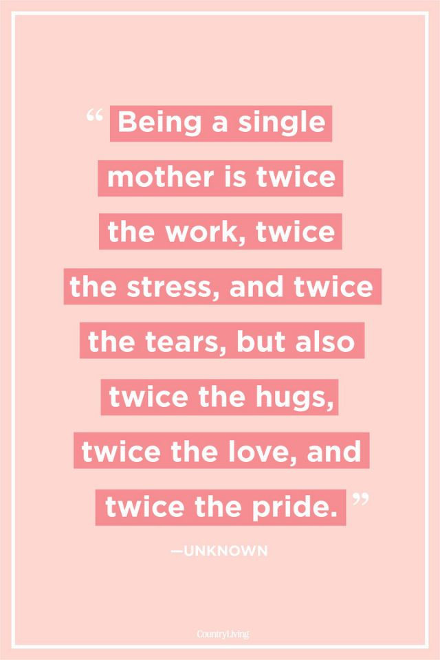 Single Mom Fathers Day Quotes
 14 Quotes About Single Moms
