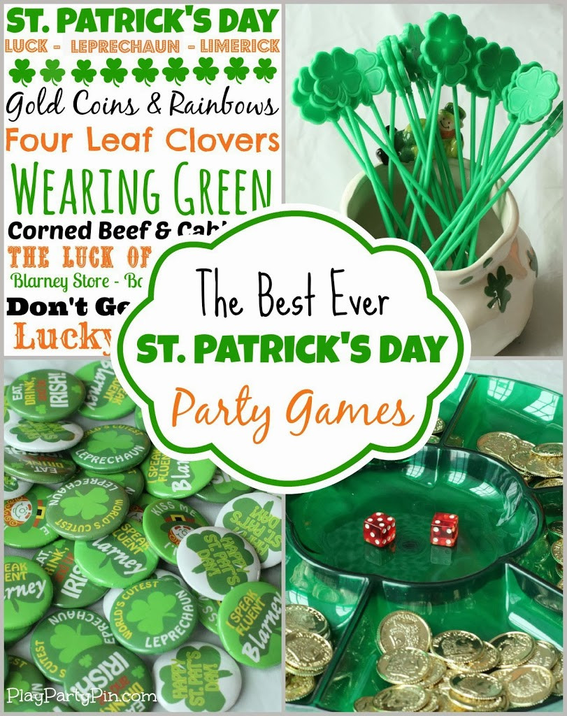 St Patrick's Day Activities For Adults
 St Patrick s Day Party Games Ideas and Free Printables