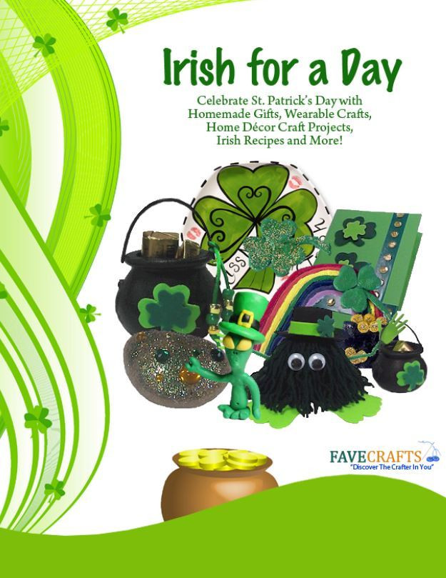 St Patrick's Day Arts And Crafts
 Irish for a Day St Patrick s Day Crafts and Recipes free