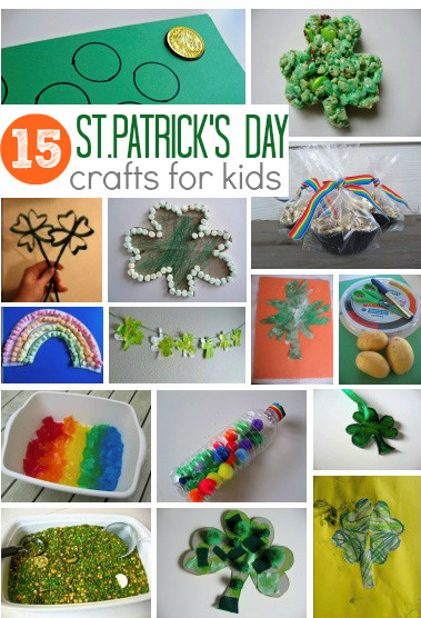 St Patrick's Day Arts And Crafts
 15 Easy St Patrick s Day Crafts For Kids