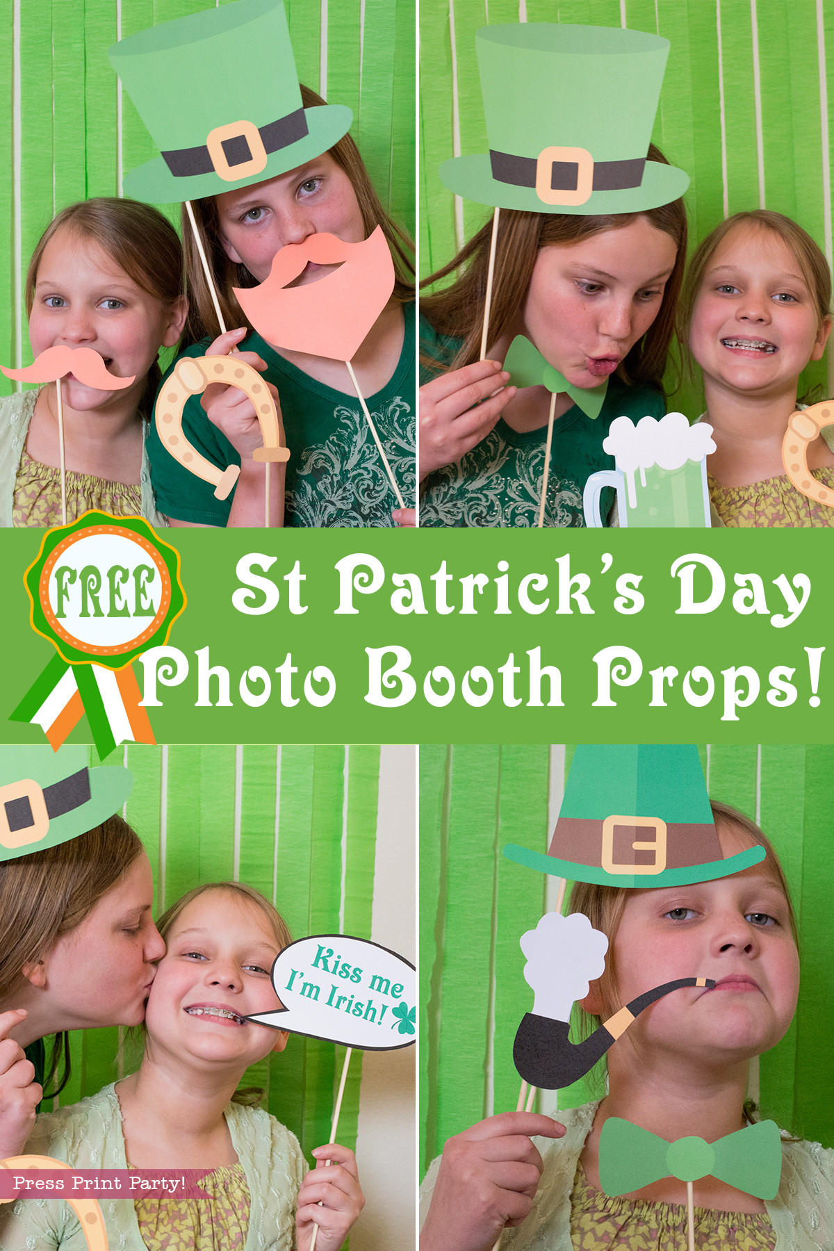 St Patrick's Day Bachelorette Party
 St Patrick s Day Booth Props Free Printable