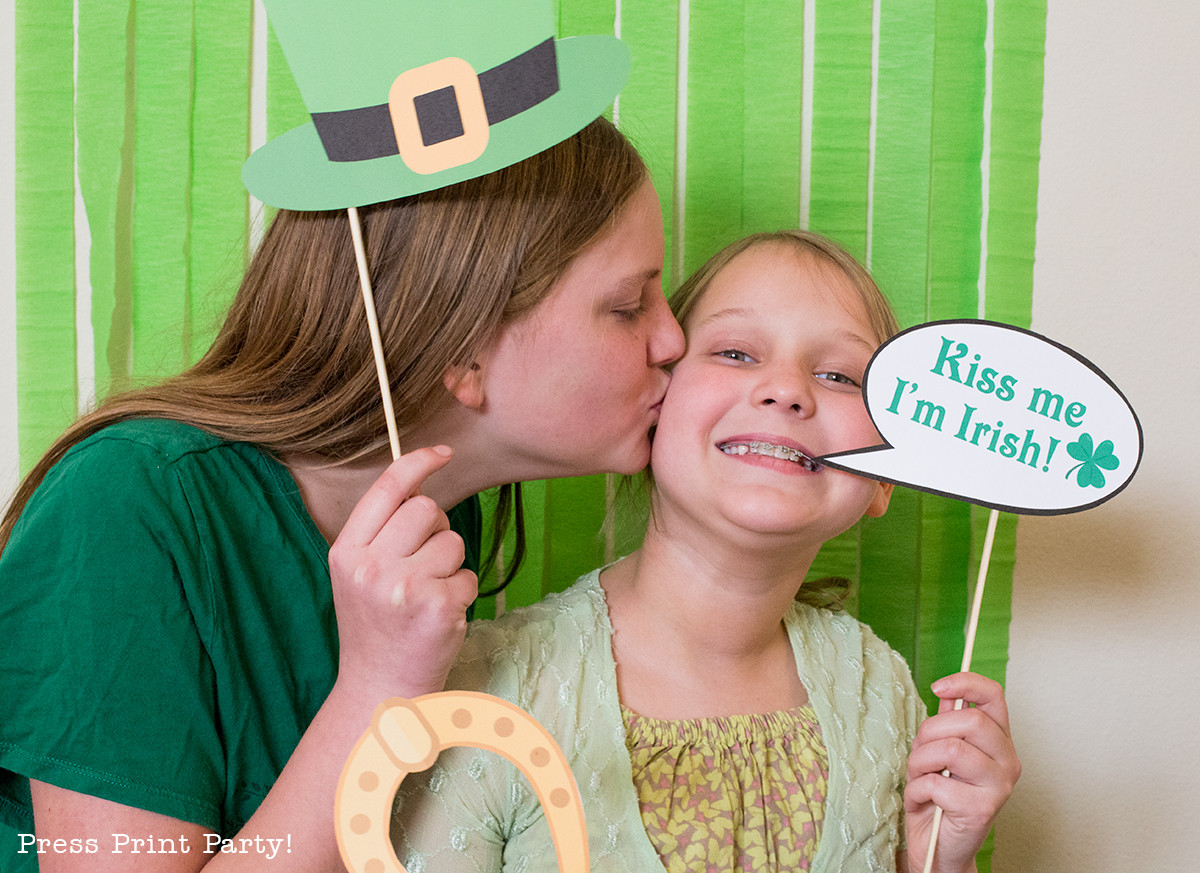 St Patrick's Day Bachelorette Party
 St Patrick s Day Booth Props Free Printable