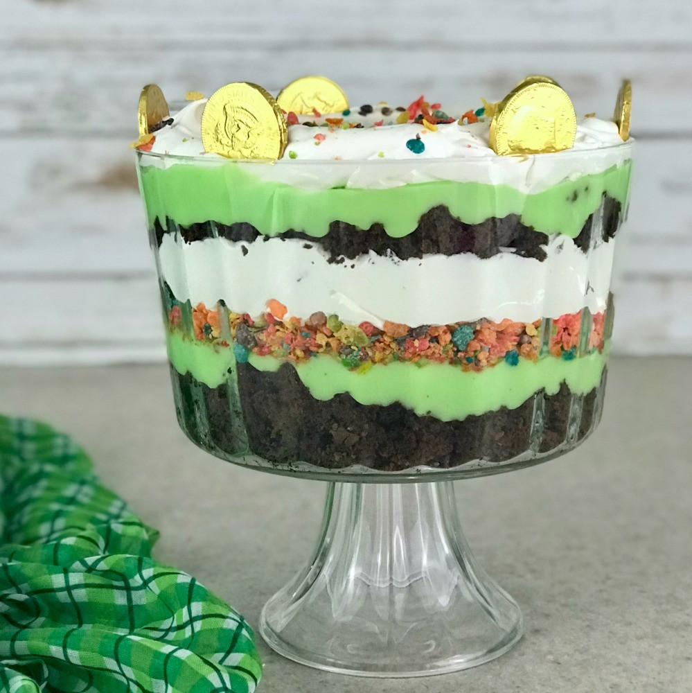 St Patrick's Day Cabbage Recipe
 Rainbow Layered Trifle Dessert Fun for St Patrick s Day
