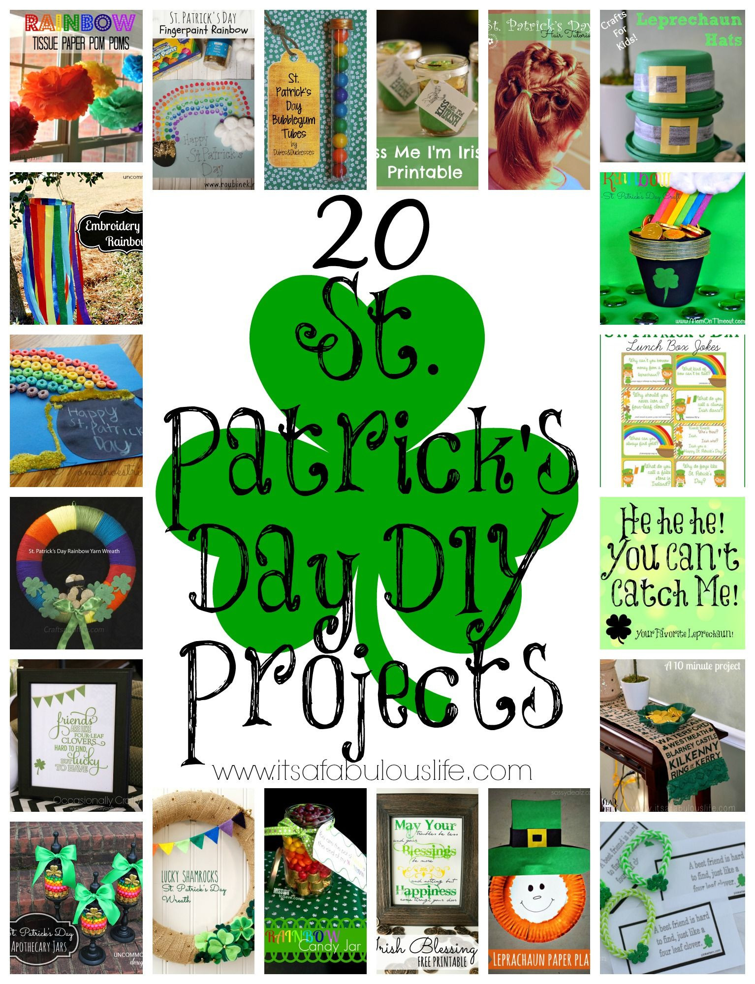 St Patrick's Day Crafts For Adults
 20 St Patrick s Day DIY Crafts