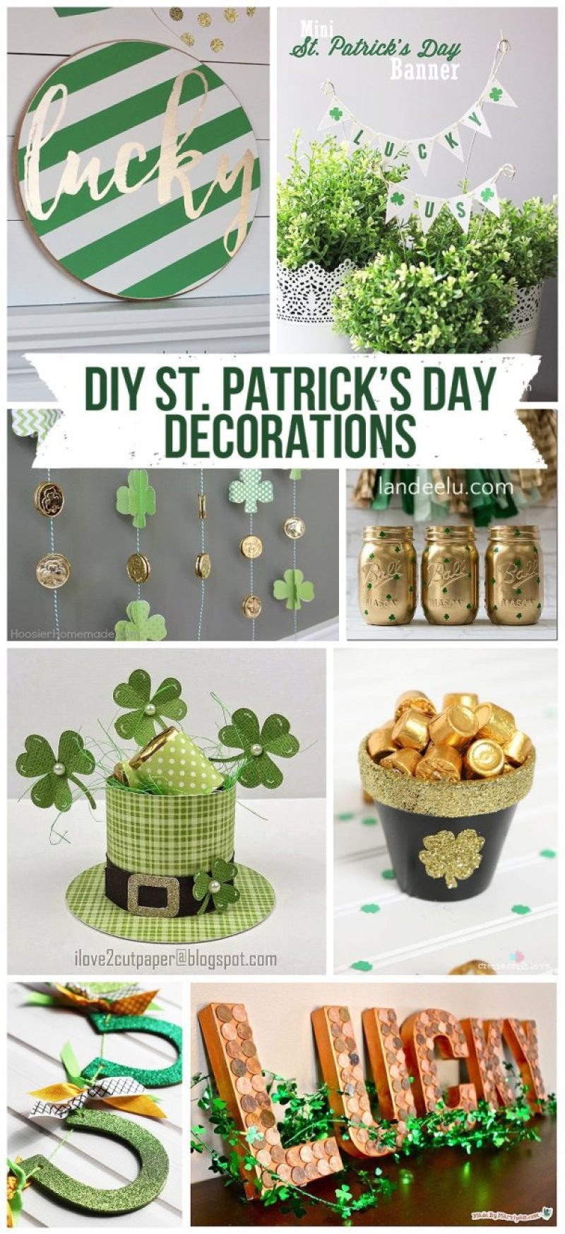 St Patrick's Day Decorations Diy
 DIY St Patrick s Day Decorations landeelu