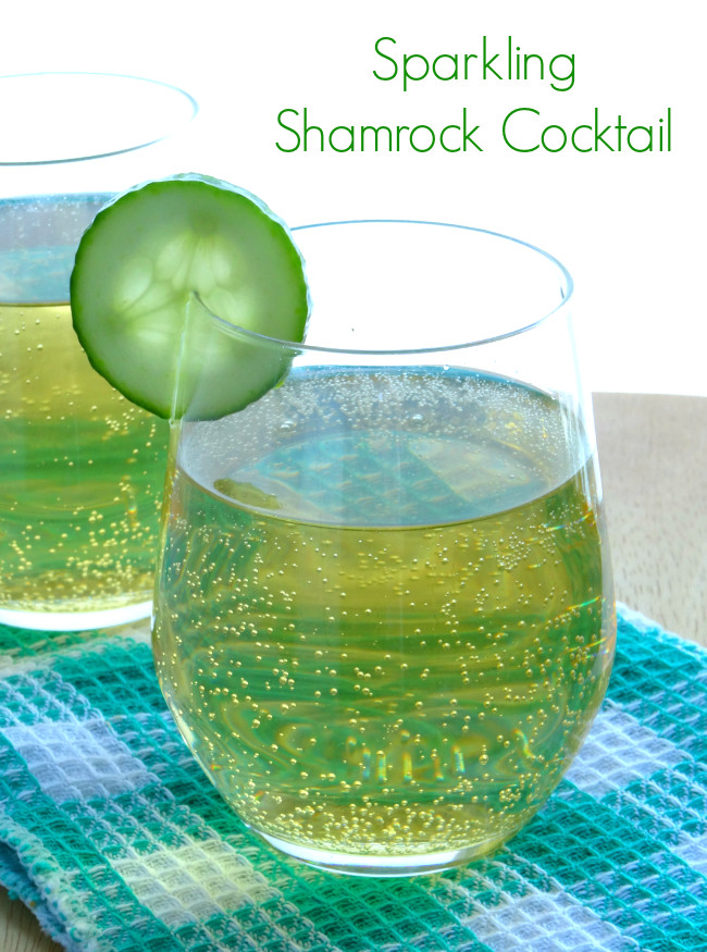 St Patrick's Day Drink Ideas
 Sparkling Shamrock Cocktail Recipe the perfect St
