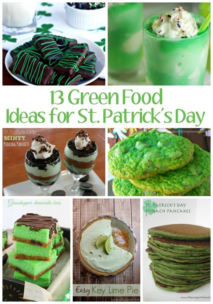 St Patrick's Day Food Ideas
 13 Easy Green Recipes For St Patrick s Day Foods