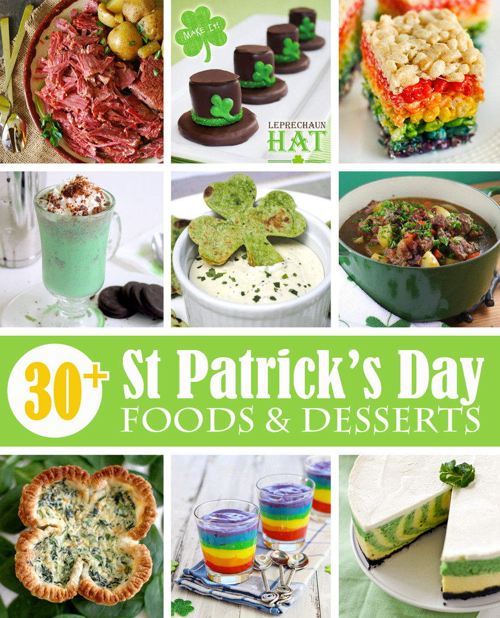 St Patrick's Day Food Ideas
 30 St Patrick s Day Food and Dessert Ideas