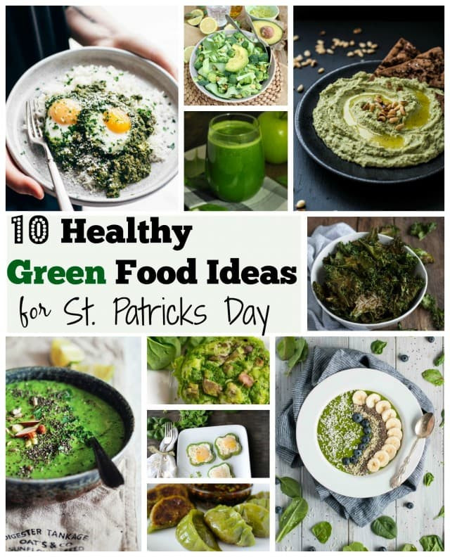 St Patrick's Day Food Ideas
 10 Healthy Green Food Ideas for St Patricks Day