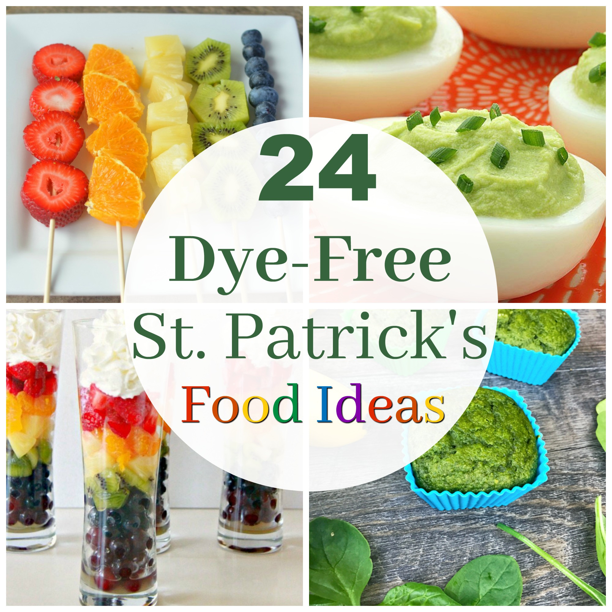 St Patrick's Day Food Ideas
 24 Dye Free Ideas for Fun St Patrick s Day Food