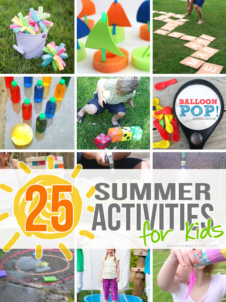 Summer Activities For Children
 25 Outdoor Summer Activities for Kids