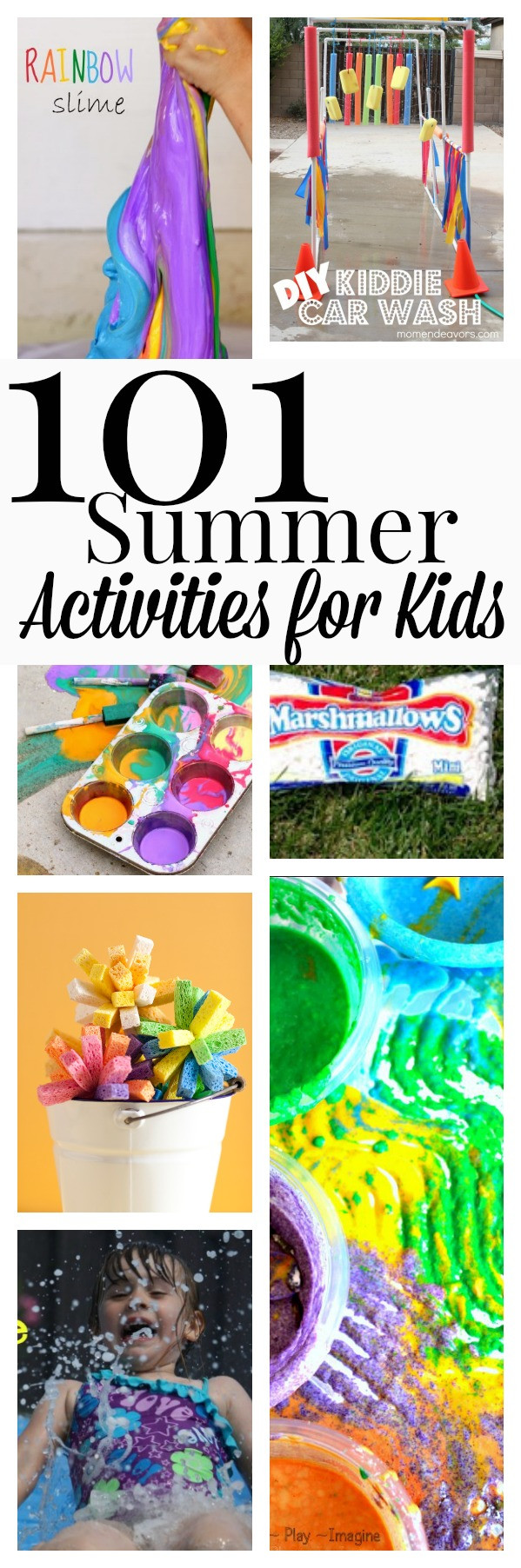 Summer Activities For Children
 101 Summer Activities to do with Kids