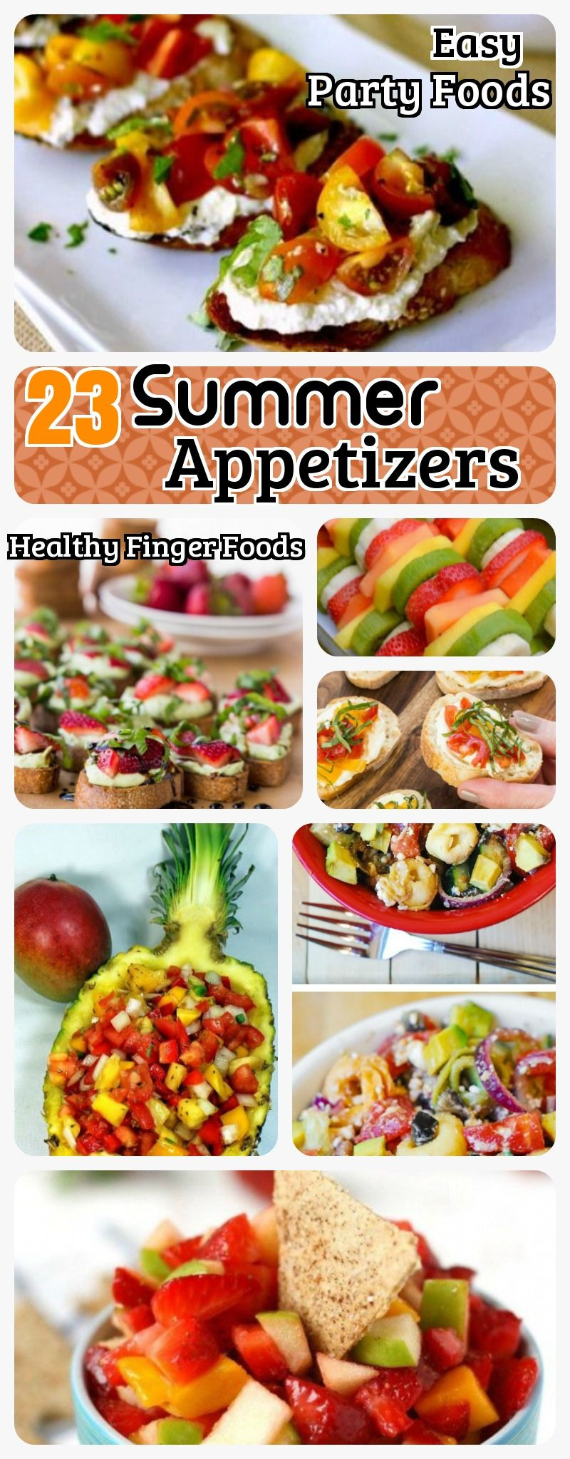 Summer Appetizers Finger Food
 23 Summer appetizers for Scorching Summer Easy Healthy