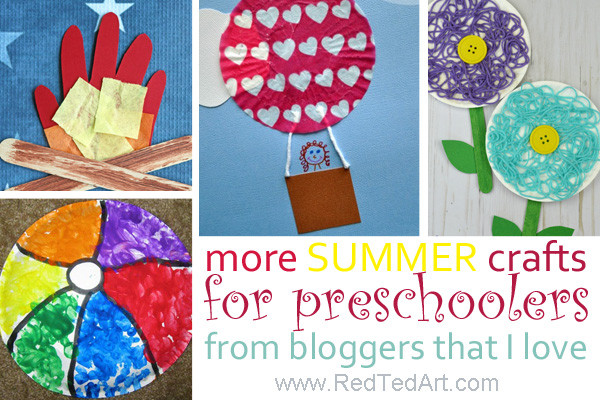 Summer Art And Crafts For Preschoolers
 More Summer Crafts For Preschoolers From Bloggers That I