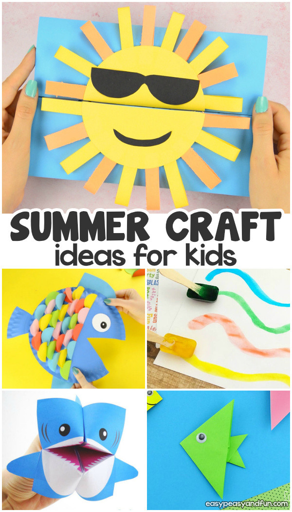 Summer Art And Crafts For Preschoolers
 Summer Crafts Easy Peasy and Fun