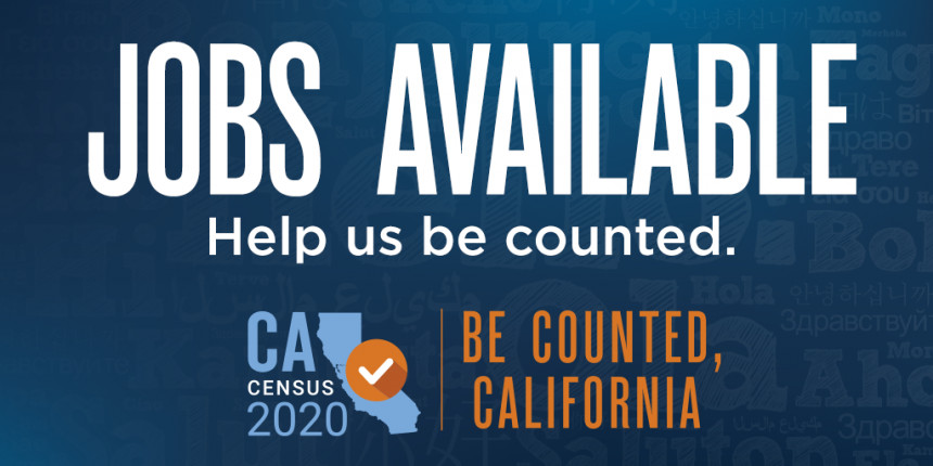 Summer Food Service Program 2020
 CA State Census Jobs