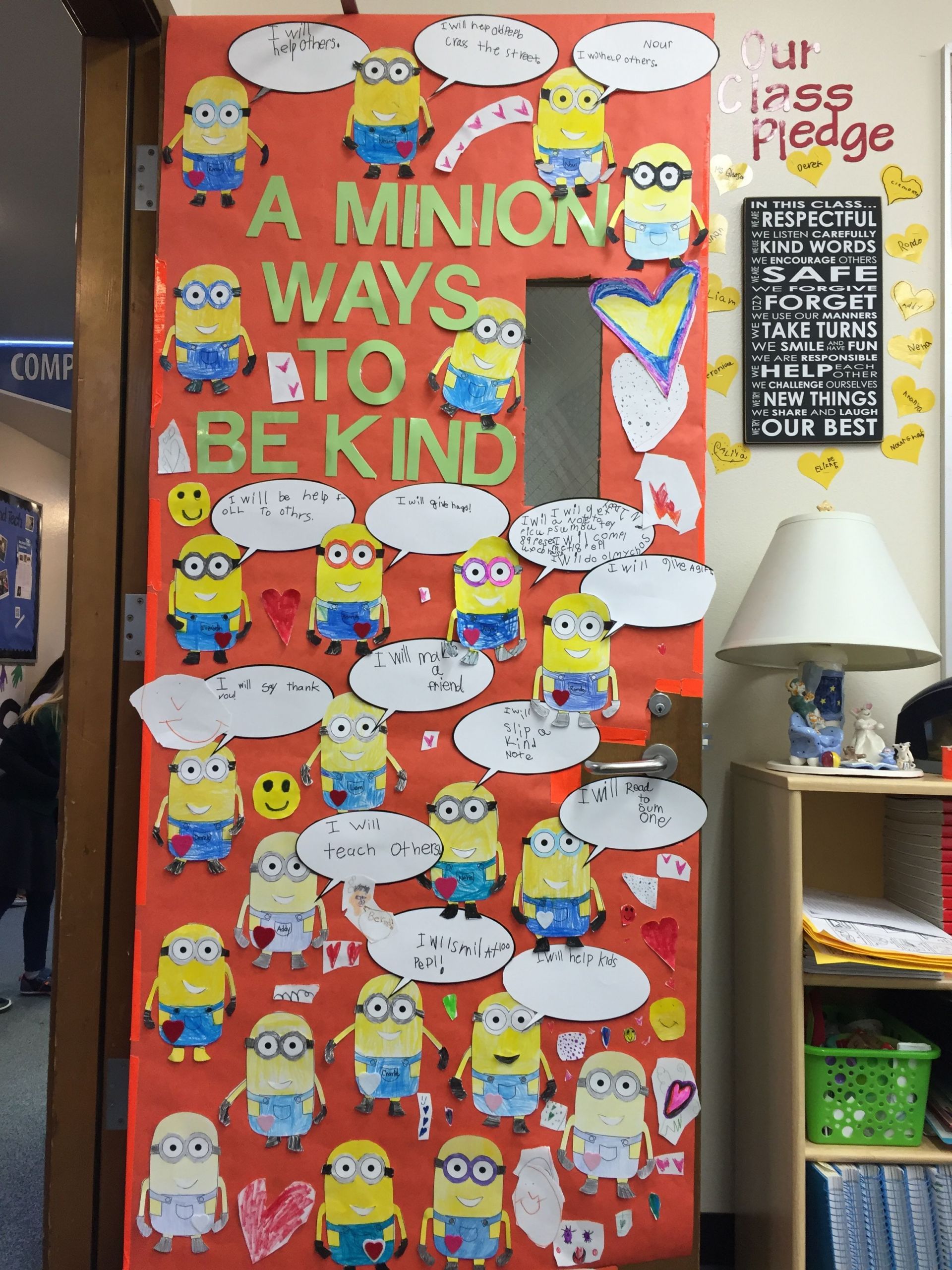 Summer Job Ideas For Teachers
 Our Great Kindness Challenge door decoration e kids