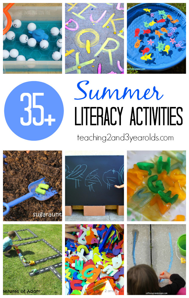 Summer Preschool Activities
 Preschool Literacy Activities for Summer