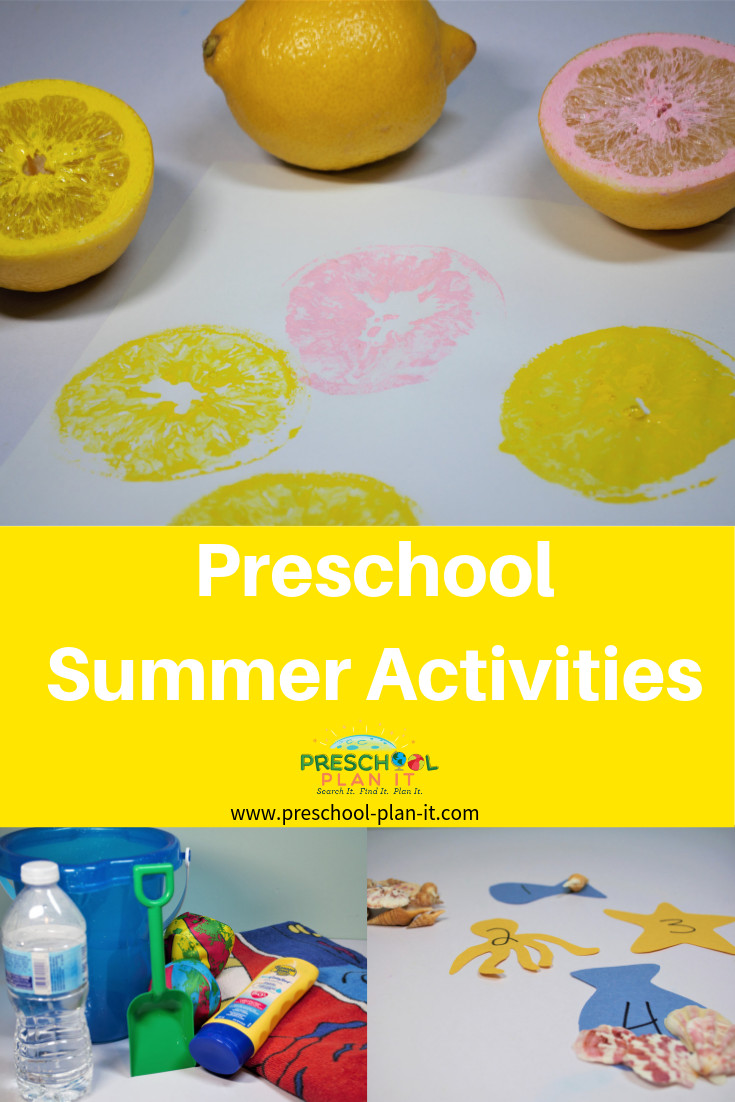 Summer Preschool Activities
 Preschool Summer Activities Theme