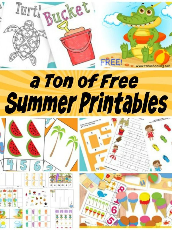 Summer Preschool Activities
 31 best camp images on Pinterest