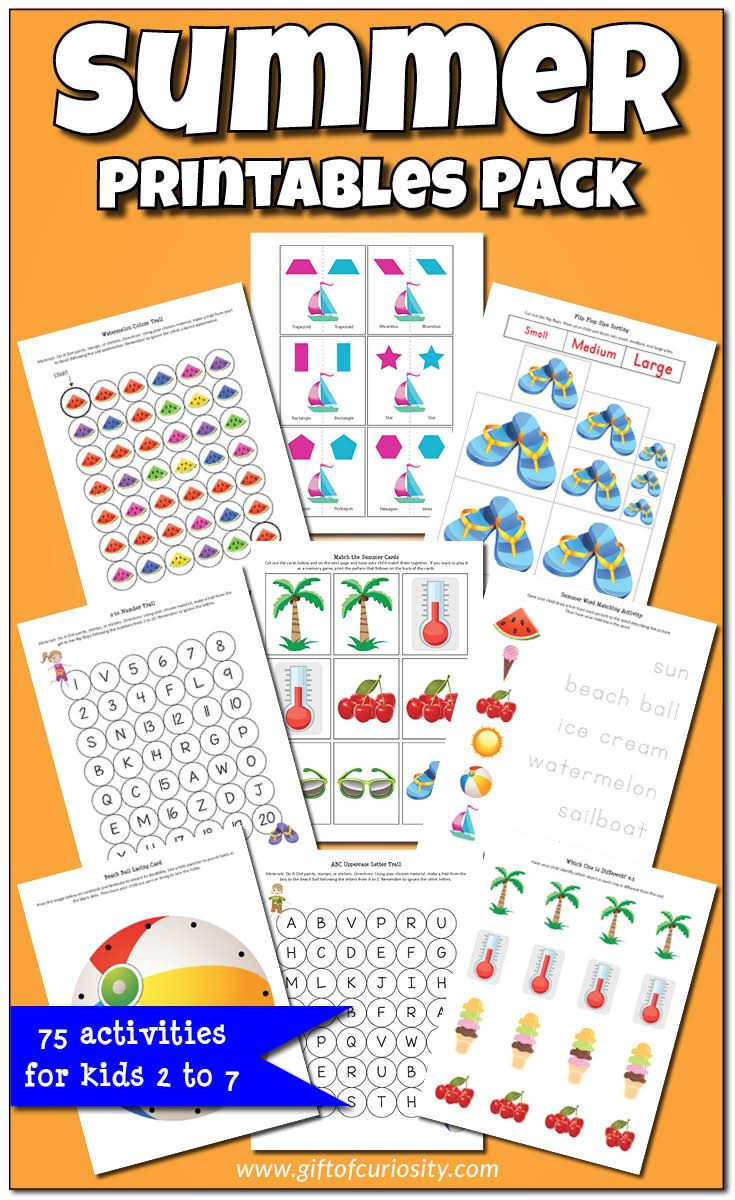 Summer Preschool Activities
 338 best Summertime Lesson Plans images on Pinterest