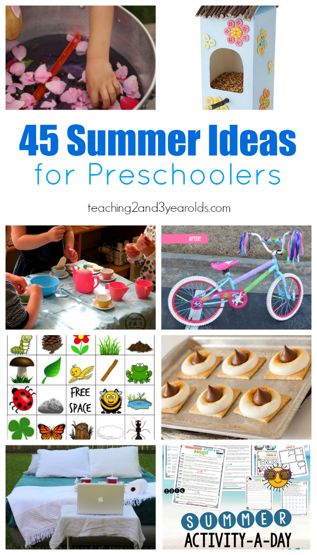 Summer Preschool Activities
 46 Fun Summer Activities for Kids