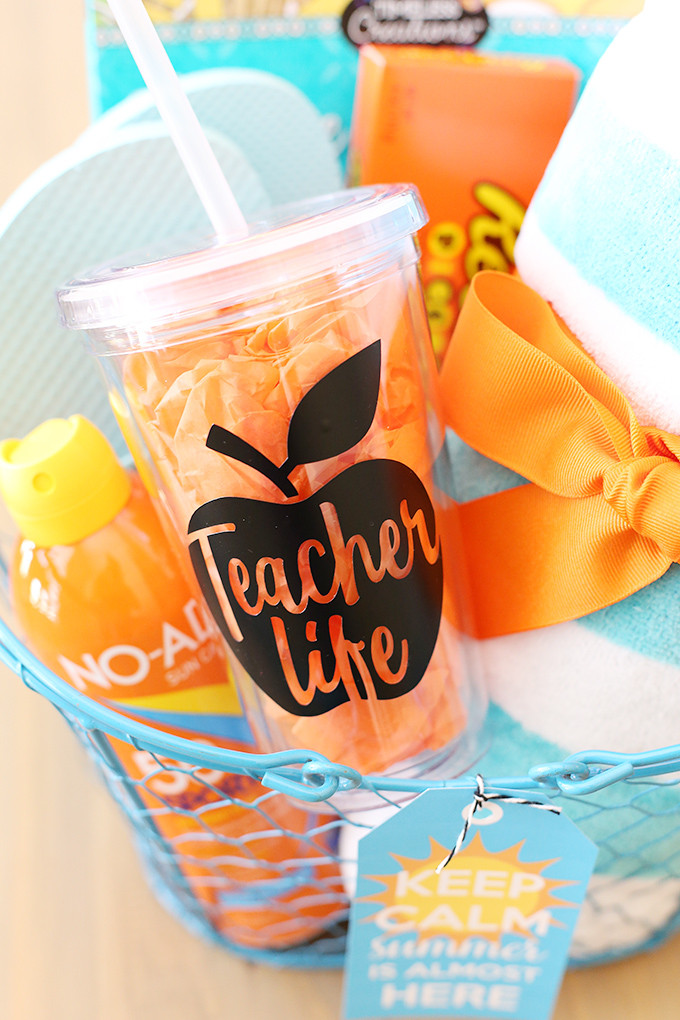 Summer Teacher Gifts
 Craft Keep Calm Summer Teacher Gift Idea See Vanessa Craft