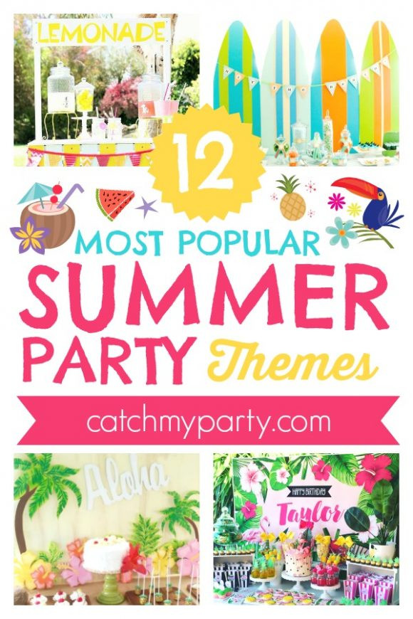 Summer Theme Party Ideas
 12 Most Popular Summer Party Themes