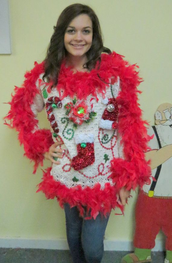 Tacky Christmas Outfit Ideas
 60 best Christmas Ugly sweater party images on Pinterest