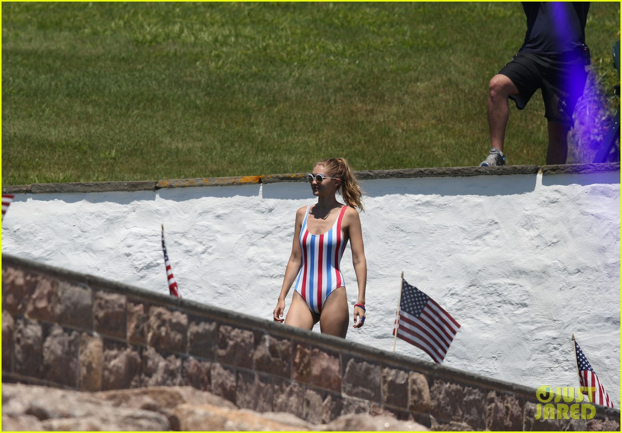 Taylor Swift 4th Of July Party 2020
 Gigi Hadid & Karlie Kloss Wear Patriotic Swimsuits at